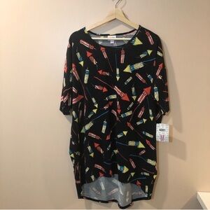 LulaRoe Firecracker Irma NWT Medium